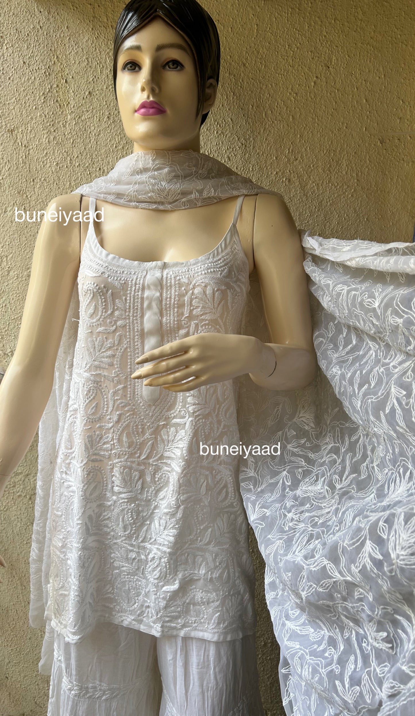 Chikankari Kurta Garara Set