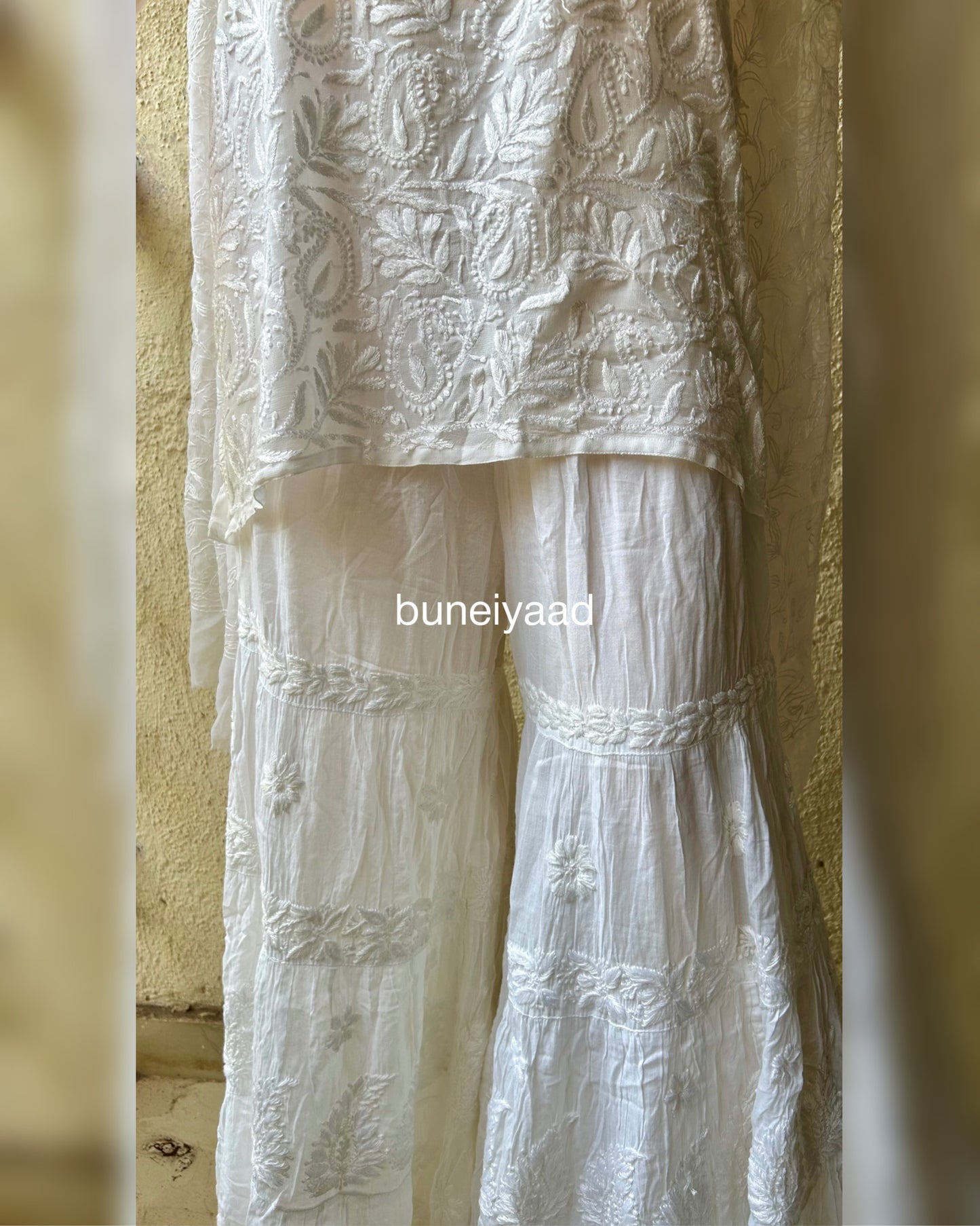 Chikankari Kurta Garara Set