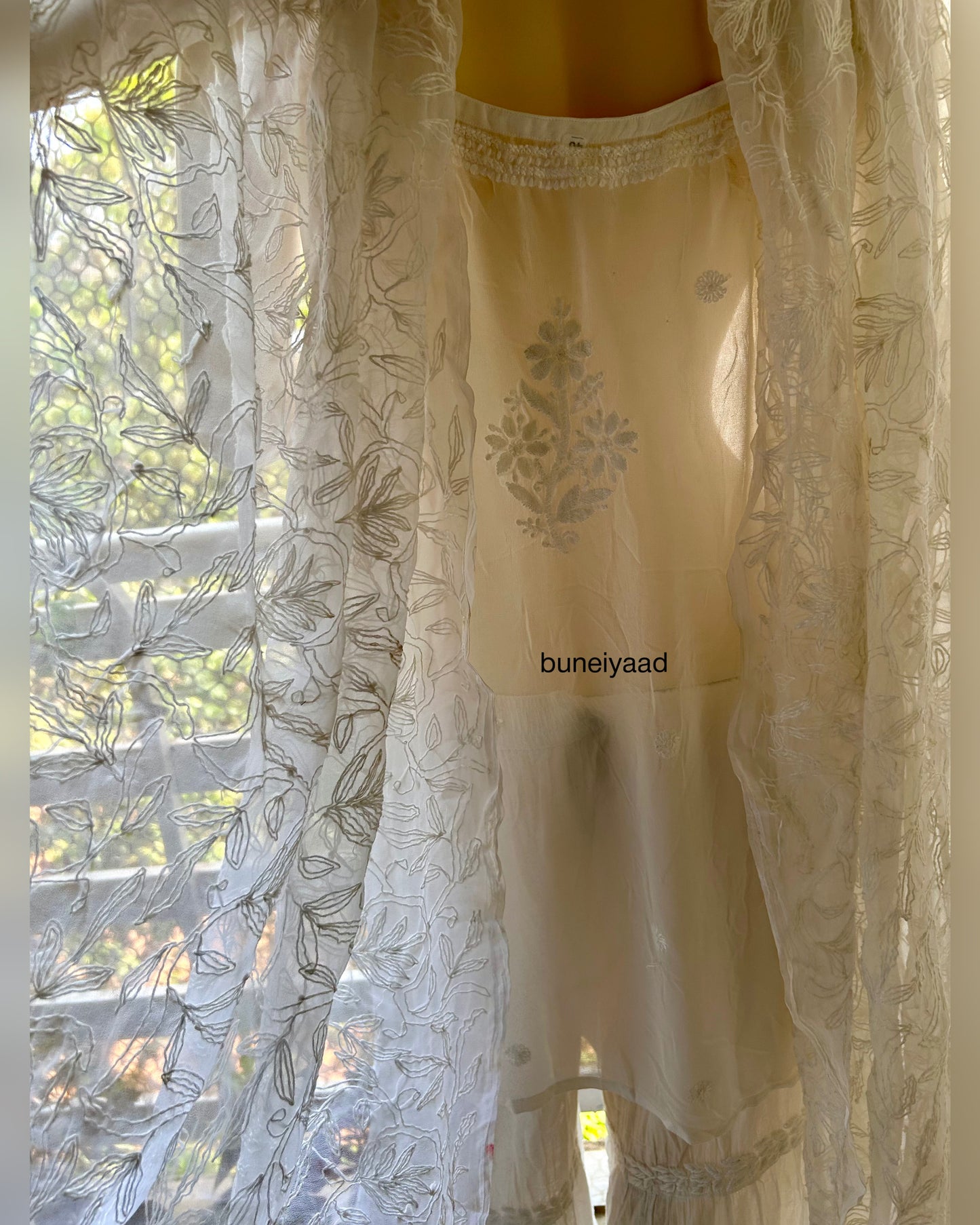 Chikankari Kurta Garara Set